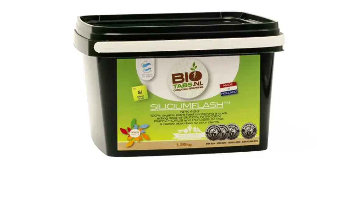 Silicium Flash (1,25kg) – Soforthilfe bei Nährstoffmangel (BioTabs)