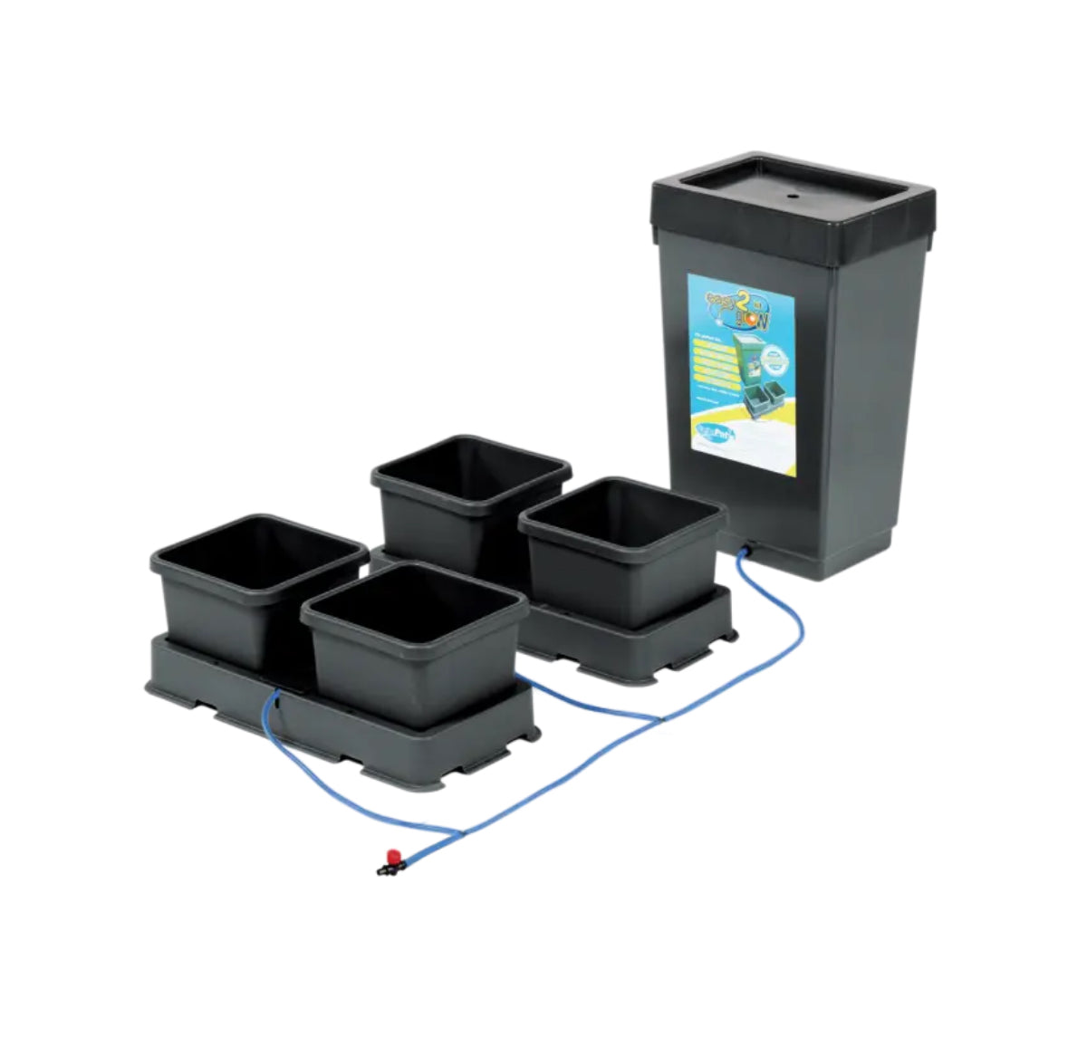 AutoPot easy2grow mit 4x15 Liter Pflanztöpfen