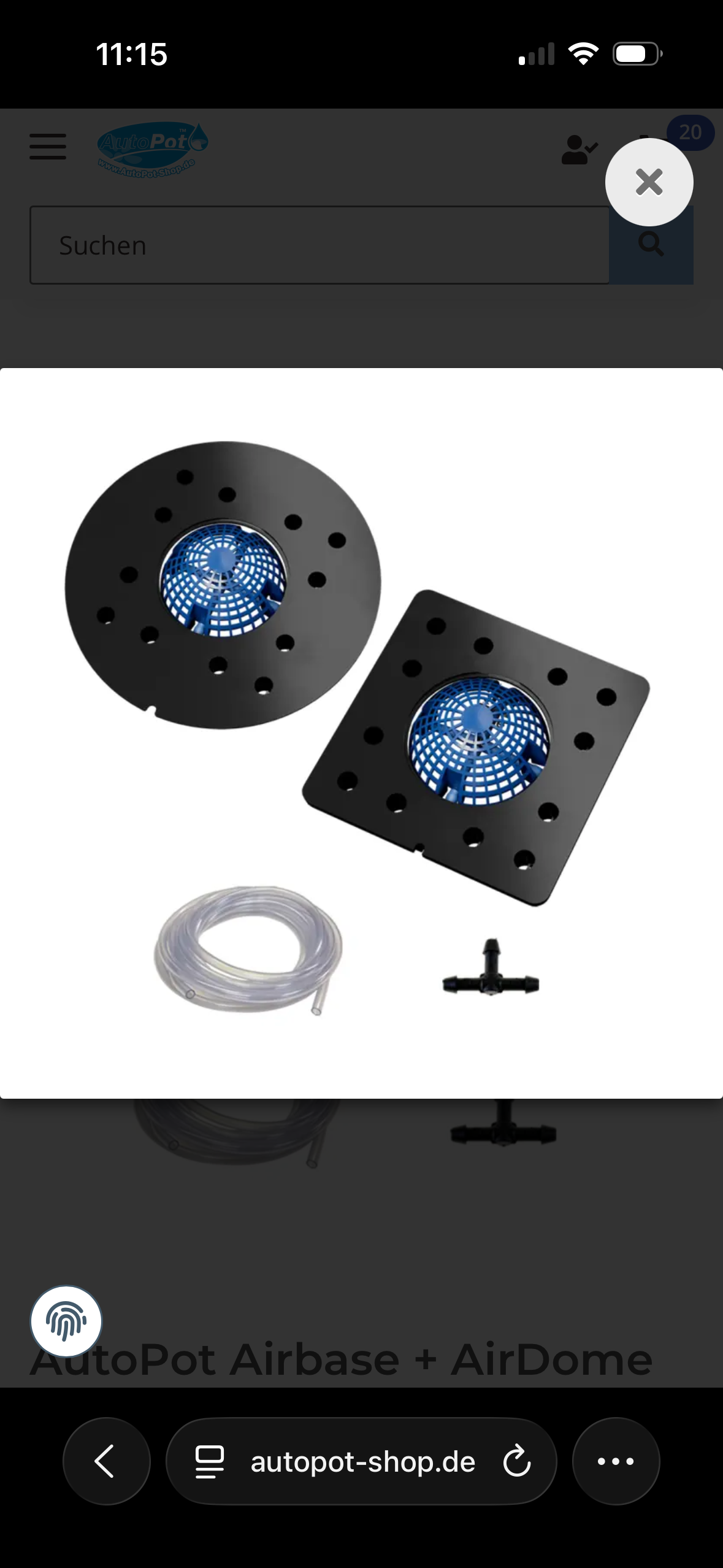 AutoPot AirBase + AirDome Belüftungsset – Rund & Quadratisch